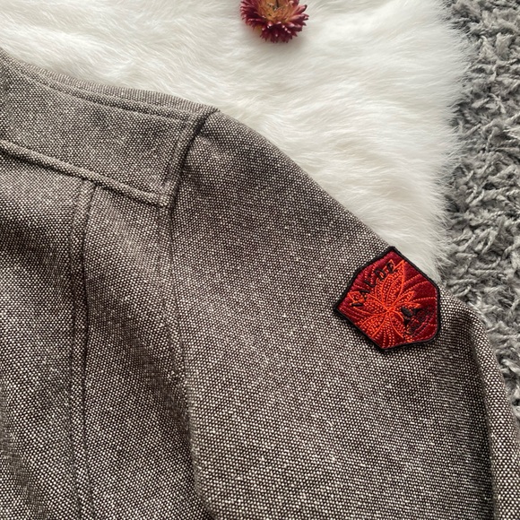 Women's Gray Utility Jacket - Picture 2 of 11